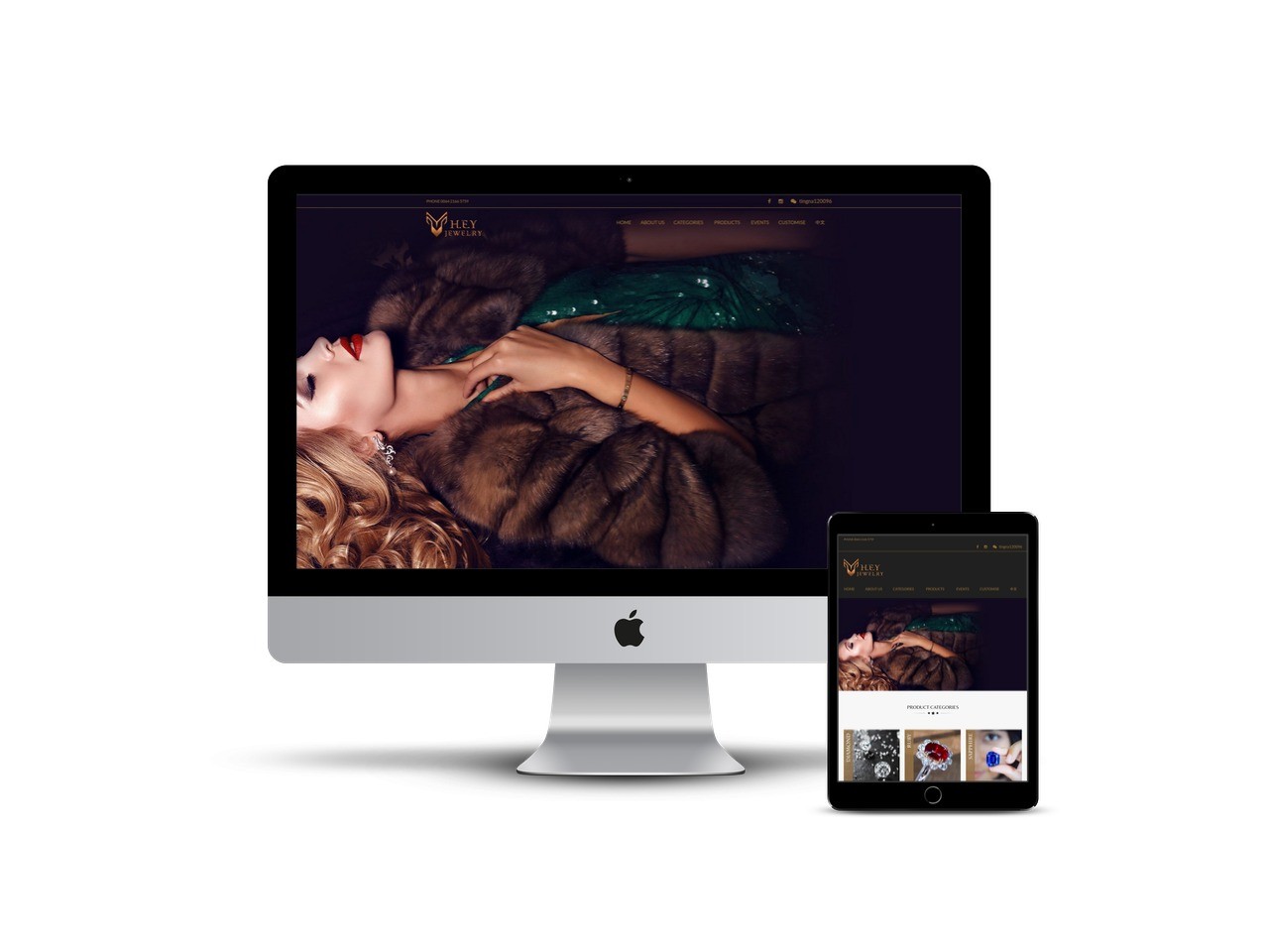 hey homepage responsive